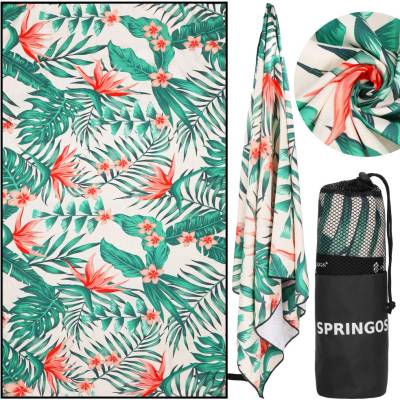 Springos Menorca uterák 90 x 180 cm kvety