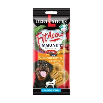 Panzi FitActive Denta Sticks Hypoallergenic Immunity L maškrta psy pre 170 g