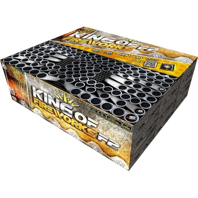 Kompaktný ohňostroj 223 rán 20 25 30 mm King Firewor ks
