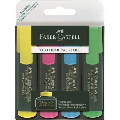 Faber-Castell 1548 Textliner 4 ks