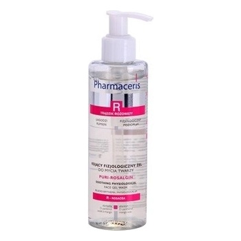 Pharmaceris R-Rosacea Puri-Rosalgin zklidňující čistící gel pro citlivou pleť se sklonem ke zčervenání (Relieves Erythema Physiological pH) 190 ml