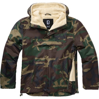 Bunda Brandit Windbreaker Sherpa woodland