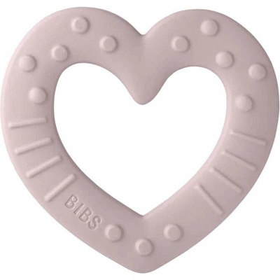 Bibs Baby Bitie Heart Dark Oak