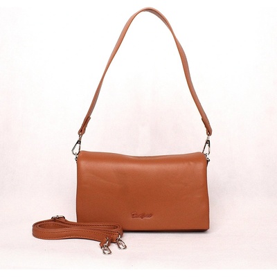 David Jones dámská čtyřoddílová kabelka na rameno crossbody CM6067 hnědá