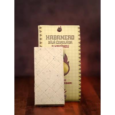 Seminka-chilli.cz Habanero bílá čokoláda s hruškou a chilli 50 g