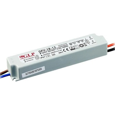 Zdroj GLP GPV-18-12, 12V 1,5A 18W IP67