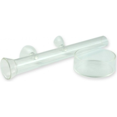 Aqua Krmitko pre krevetky rúrka sklenená + krmítko 20 cm
