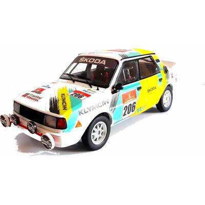 Škoda 130 LR Rally Dakar 2021 #206 Klymčiw Vlček 1:18 FOX18