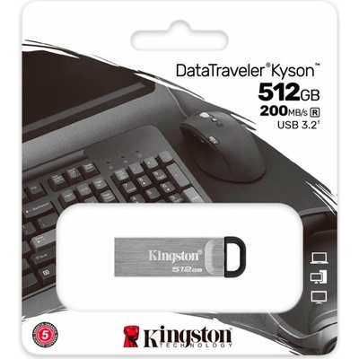 Kingston DataTraveler Kyson 512GB DTKN/512GB – Zbozi.Blesk.cz