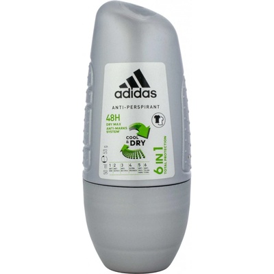 Adidas 6 In 1 48H Men roll-on 50 ml