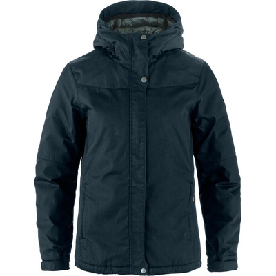 Fjallraven Stina Padded Jacket W tm.modrá