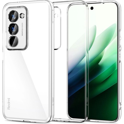 Tech-Protect Силиконов кейс за Xiaomi Redmi 15 (4G/5G) от Tech-Protect FlexAir+ - Clear (5906302332250)