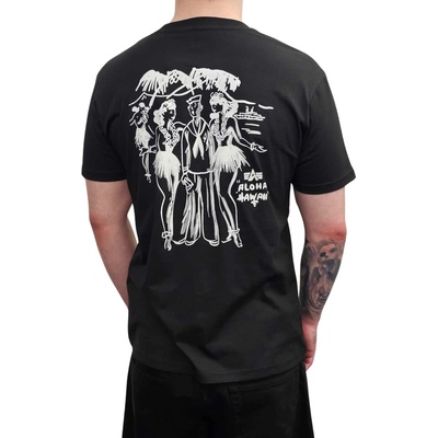 Alpha Industries Aloha T Back Print tričko pánske black