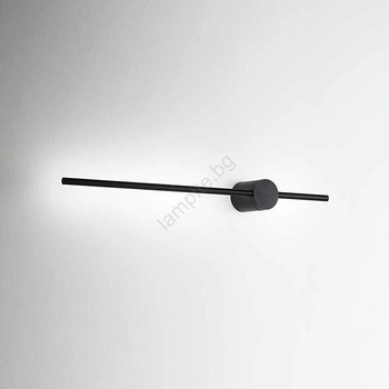 Ideal Lux - LED аплик ESSENCE LED/12W/230V 4000K 70 см CRI 90 черен (ID341002)