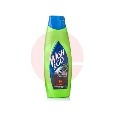 WASH N GO Vlasový šampon SPORT 2IN1 WAGHSP300SPT 200 ml