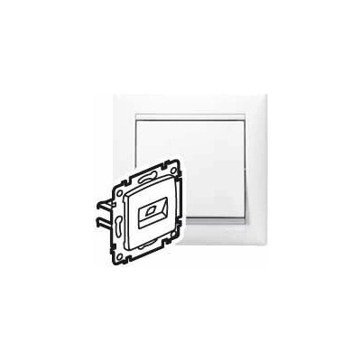 Legrand Zásuvka dátová 1xRJ45 Cat.6 STP (LCS) biela Valena