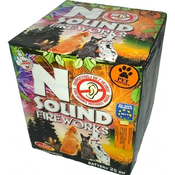 Kompakt NO SOUND FIREWORKS 25 ran 30 mm