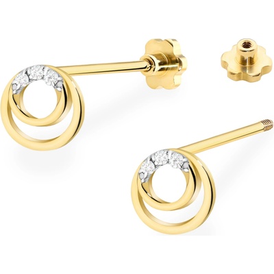 Blink-Blink napichovacie náušnice s diamantami 3128ZDB