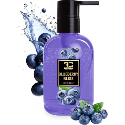 Dedra přírodní šetrné tekuté mýdlo s glycerinem Bluebbery Bliss 310 ml