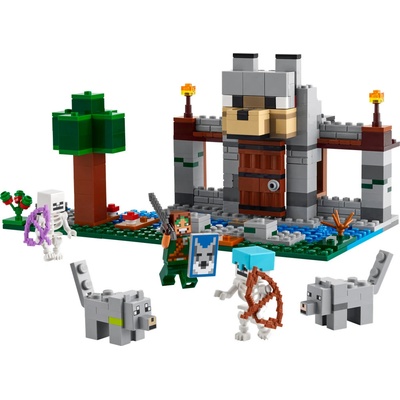 LEGO® Minecraft 21261 Vlčia pevnosť