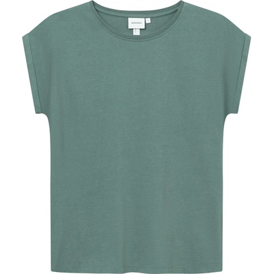 DEDICATED Дамска тениска DEDICATED Women's T-Shirt Visby Base - Dark Forest Green - размер XS (116-7055-1411)