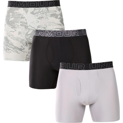 Under Armour Мъжки боксерки Under Armour M UA Perf Tech Nov 6in (3 бр. ) Under Armour | Zelen | МЪЖЕ | XXXXL
