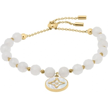 Pierre Lannier Luxusný pozlátený náramok s perleťou Tallia BJ24A5211