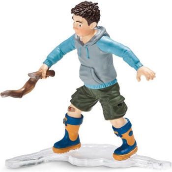 Image 1 of Schleich Фигурка Schleich Farm Life - Момче с пръчка (13904)