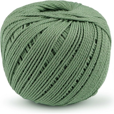 Bavlněná příze macrame Ø2 mm rozčesávací Varianta: 11 zelená past.sv., Balení: 1 ks 59025/151191/272319