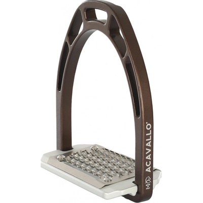 ACAVALLO STRMENE ARCO EVOLUTION ALUPRO ALUMINIUM STIRRUP Hnedá