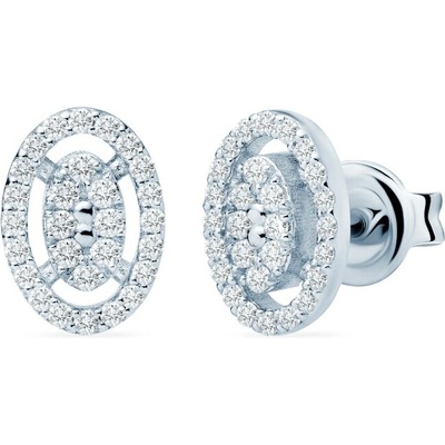 Savicki Náušnice biele zlato, diamanty SAVMAYK1000101623
