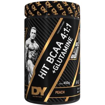 DY Nutrition High Intensity Training BCAA 4: 1: 1 + Glutamine [450 грама] Праскова