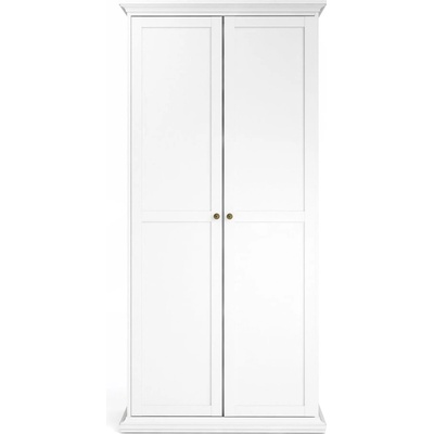 Tvilum Бял гардероб 96x201 cm Paris - Tvilum (75352P49)