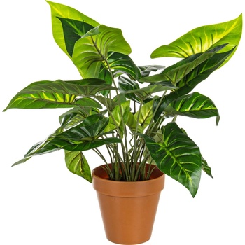 Bizzotto ИЗКУСТВЕНО РАСТЕНИЕ caladio 45cm ЗЕЛЕНО (0172394)
