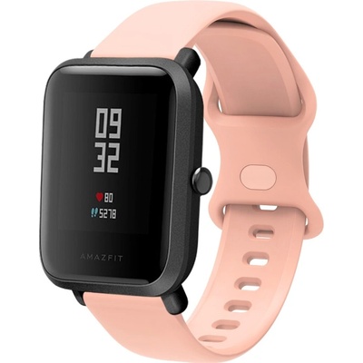 PROTEMIO 35932 BUTTERFLY Silikónový remienok Xiaomi Amazfit GTS 2 / GTS 2e / GTS 2 Mini 20mm ružový