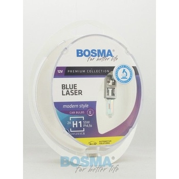 Bosma Blue Laser Twin Box H1 12V/55W P14,5S