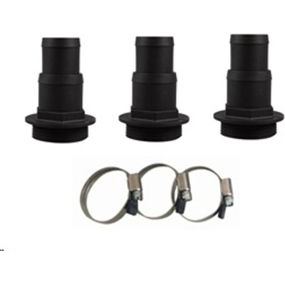HECHT 305813 sada 3 x spojky, 3 x hadicové svorky