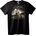 NOONEBRAND Тениска Хелоуин Целово Изкуство - 2XL, Black