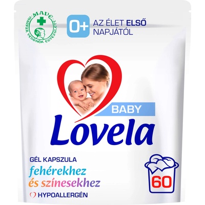 Lovela Baby Хипоалергенни Перилни Капсули 60 пранета (5908252013913)
