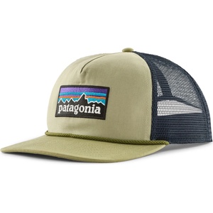 Patagonia Шапка с козирка Patagonia Airfarer Cap - P-6 Logo: Weathered Stone - размер One Size (904-2234-0711)