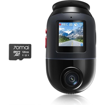 70mai X800 4K + SD 128GB Black (X800128GB_BK)