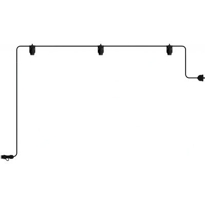 Philips Wiz 8719514554450 Outdoor string Externá světelný řetěz IP65 černá