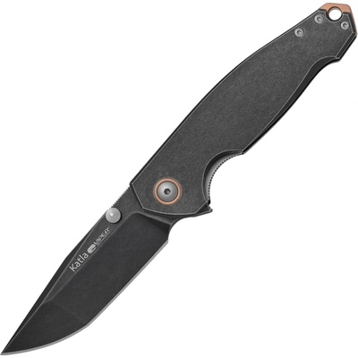 Viper KATLA Dark Stonewash M390, Black Stonewash Titanium V5984TI