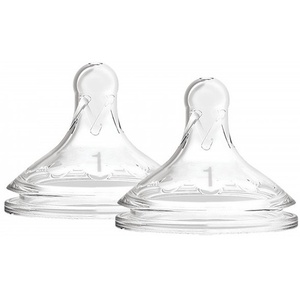 Dr. Brown's Биберони за шишета Dr. Brown's Wide-Neck Options - 2 броя, 0м. + (72239317471) - ozone