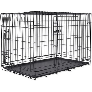 ABC-ZOO Сгъваема клетка за кучета, 2 врати, L - 91 x 56 x 63 см