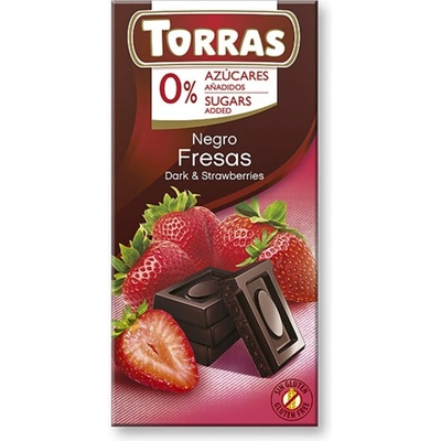 Torras čokoláda s jahodou 75 g