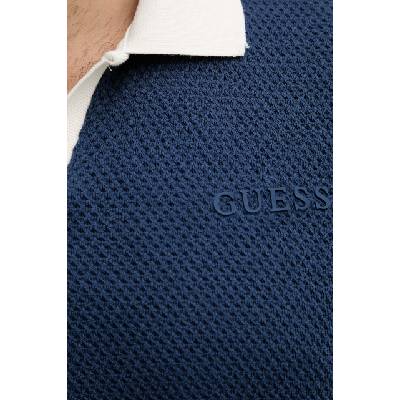 Guess тениска с яка мъжка памучна JHONNY (Z6GP05.K3208)