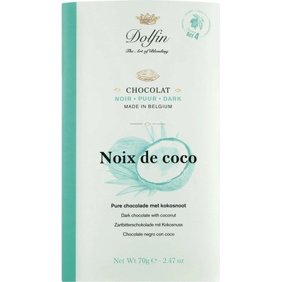 Dolfin Hořká čokoláda s kokosem 70 g