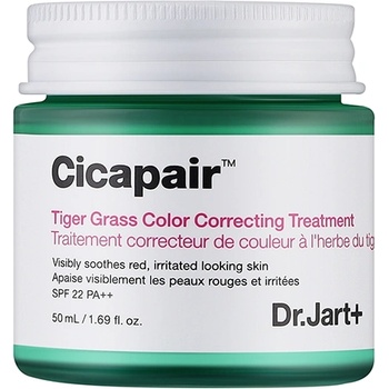Dr. Jart+ Cicapair Tiger Grass Color Correcting Treatment Day Cream интензивен крем, намаляващ зачервяването на кожата унисекс 50 мл