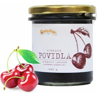Ovočňák švestková Povidla ve skle 380 g
